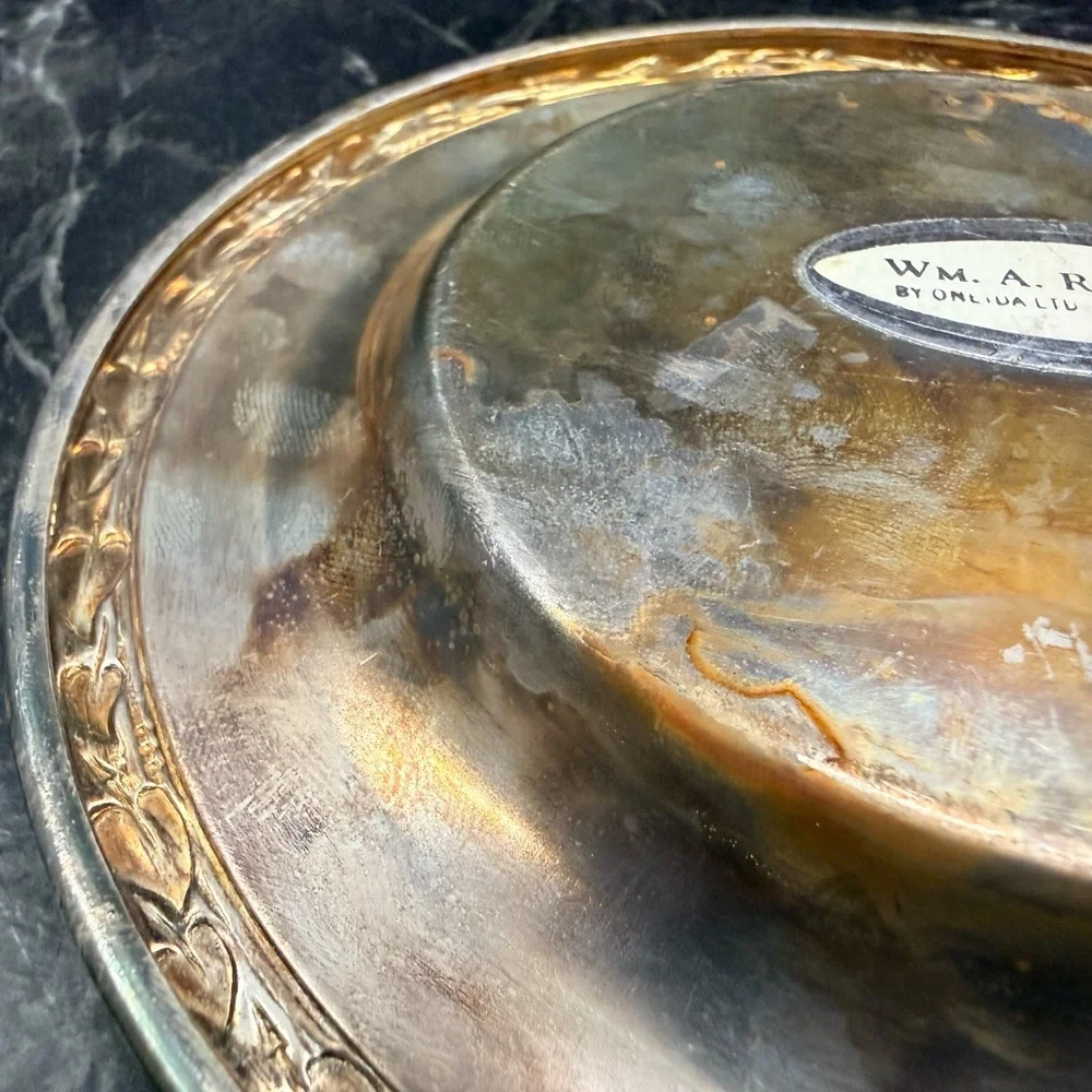 1966 WM. A. ROGERS By Oneida LTD Silversmiths Supreme Small Plate